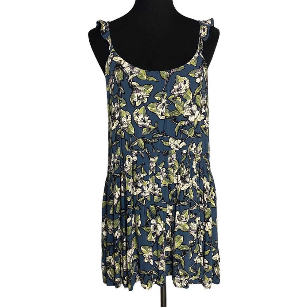 Free People Dear You Floral Ruffle Dress Medium